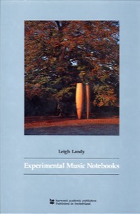 Experimental Music Notebooks cover